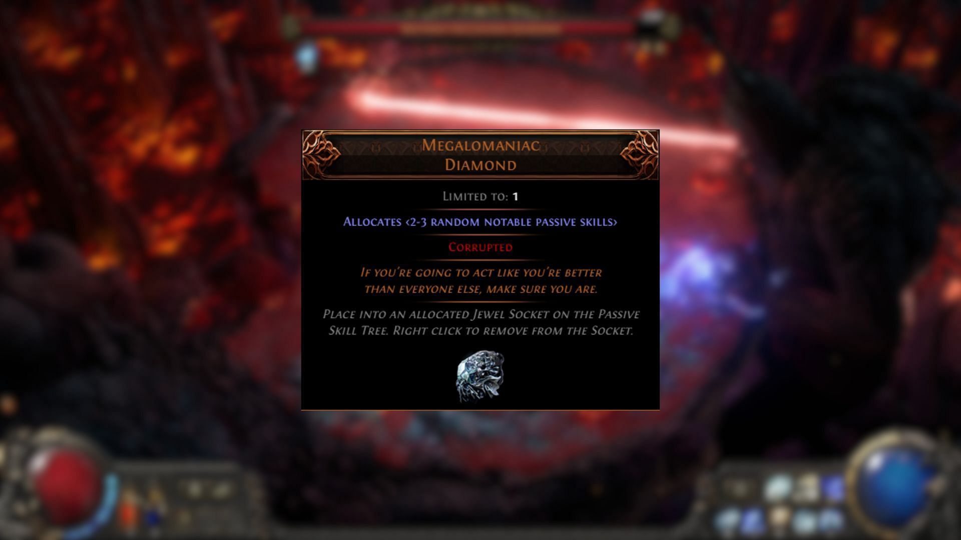 Megalomaniac PoE 2 (Image via Grinding Gear Games)